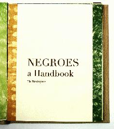 Negroes: a Handbook - 2